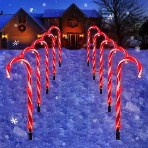 led candy cane lights